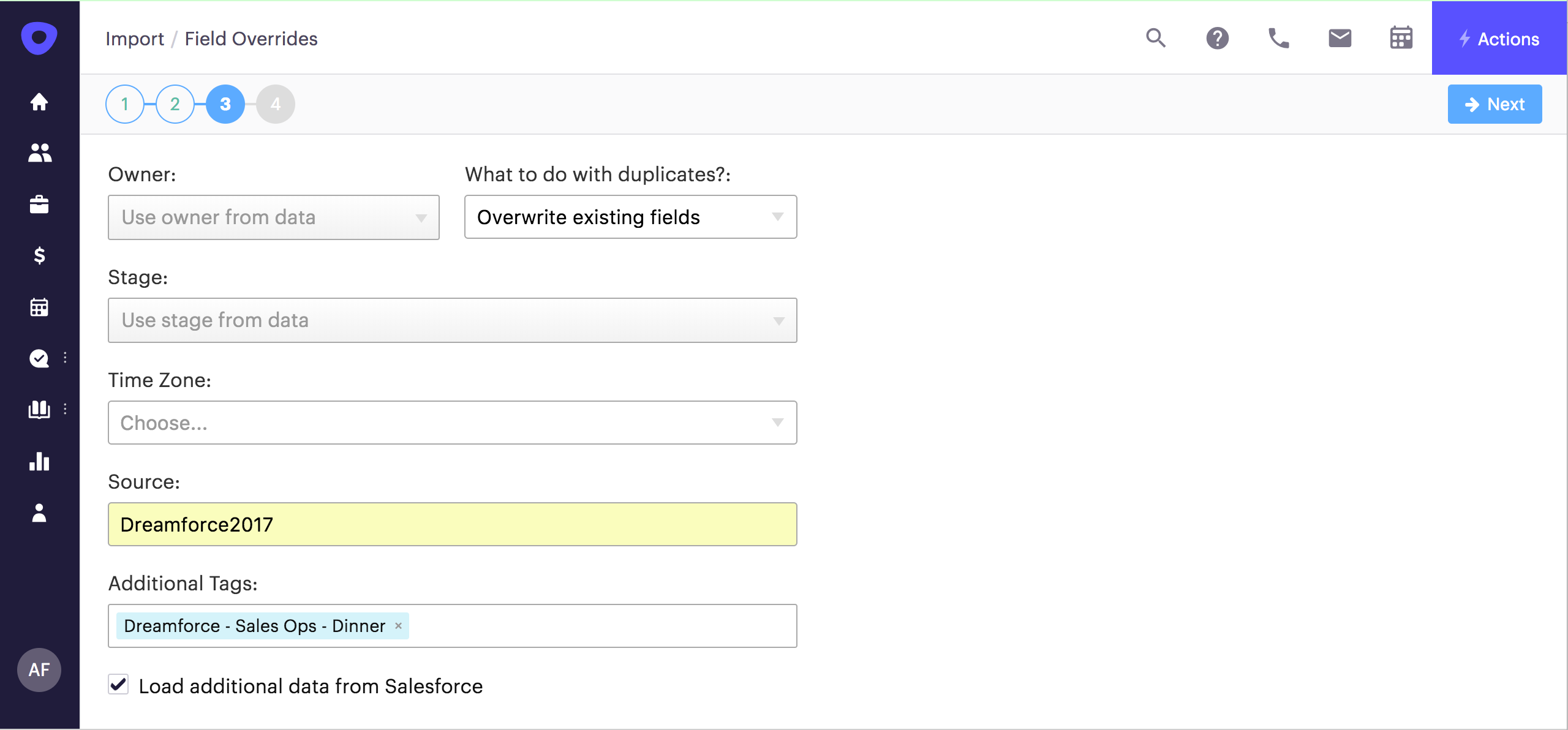 Importing A Salesforce Report Into Outreach Outreach Support