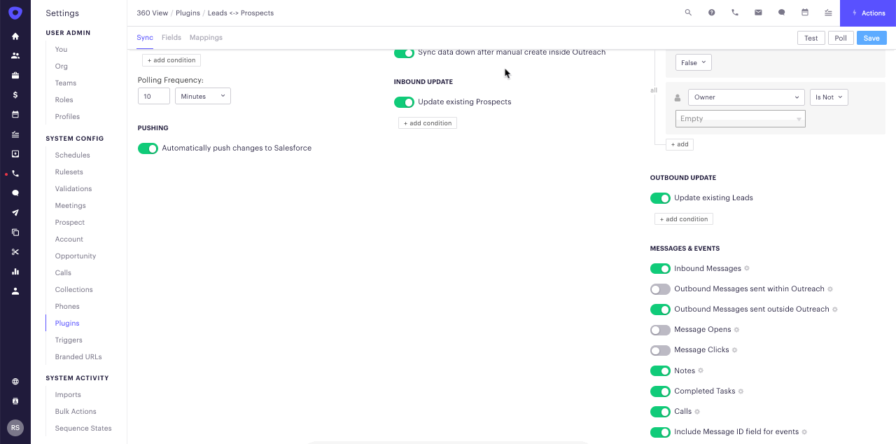 People.ai & Outreach Integration Setup Steps – Outreach Support